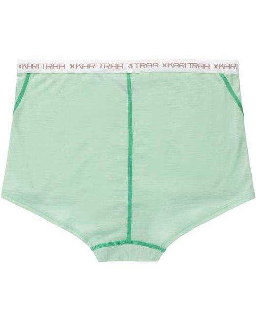 Kari Traa Green Embla Wool Boxer