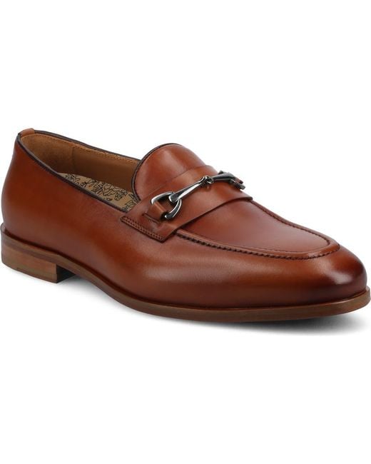 Taft Brown Russell Bit Loafer for men
