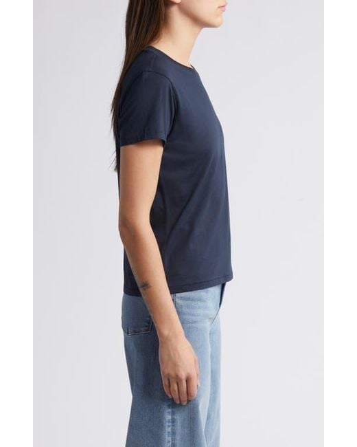 FRAME Blue Baby Tee