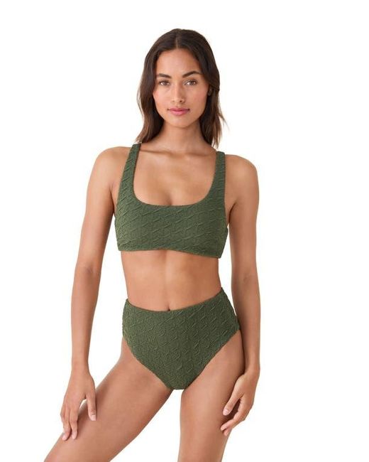 Andie Green The Devon Bikini Top