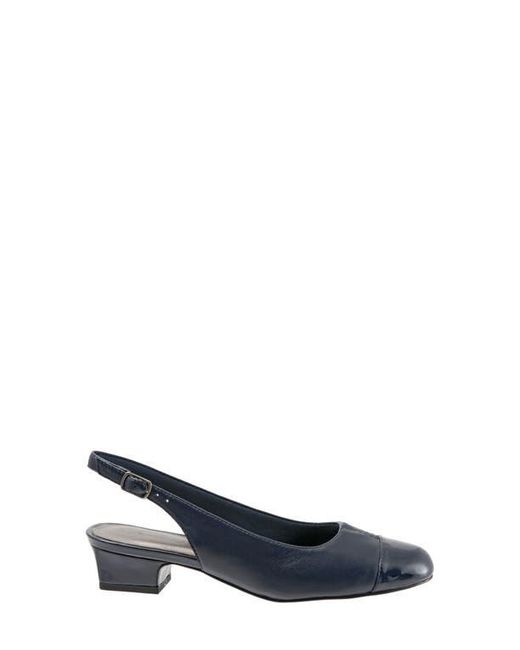 Trotters Blue 'Dea' Slingback