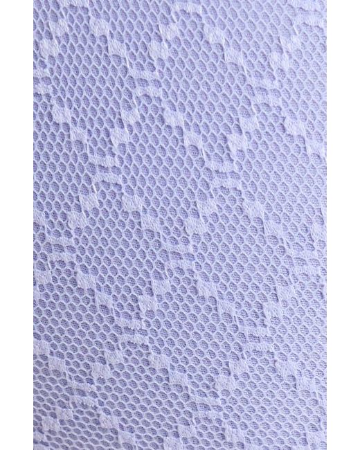 Chantelle Blue Norah Chic Underwire Plunge Bra