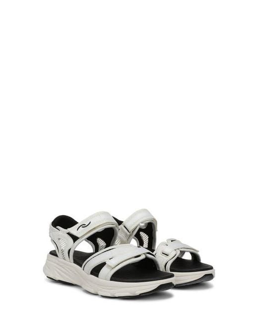 Ryka White Devomax Sandal