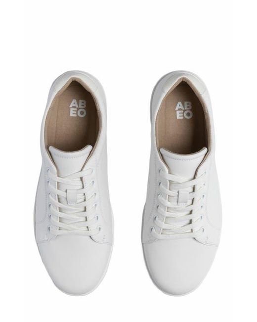 ABEO White Encore Sneaker