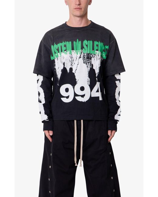 MNML Black Listen for men