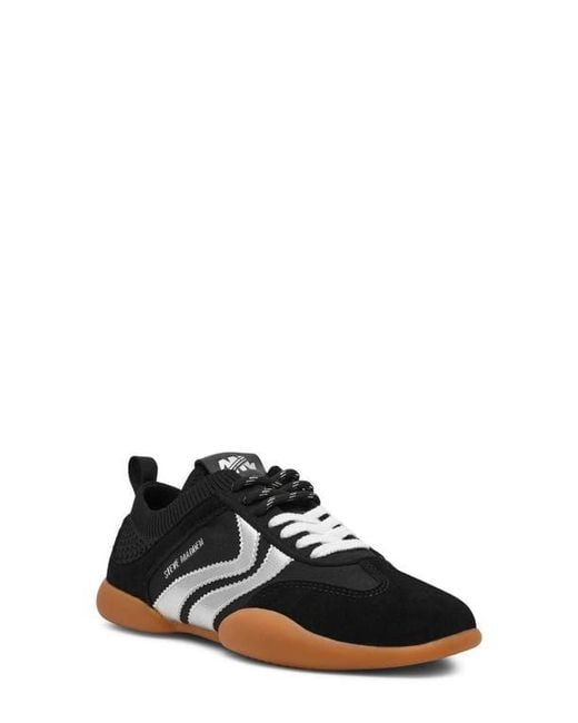 Steve Madden Women's Black Reboot Sneaker