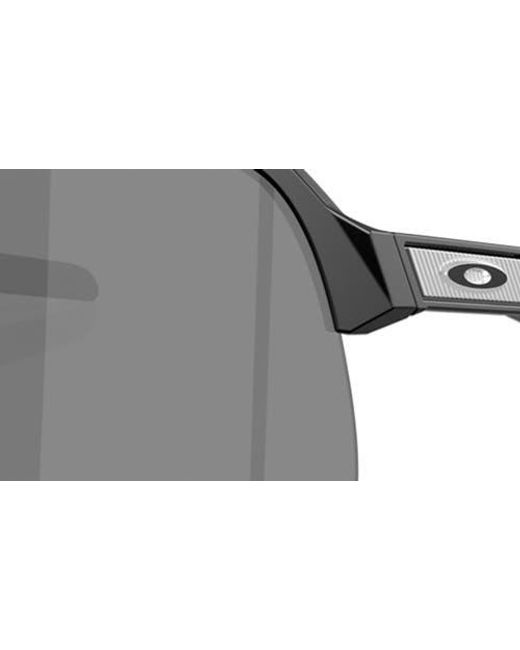 Oakley Gray Prizm Everyday 34Mm Rectangular Sunglasses for men