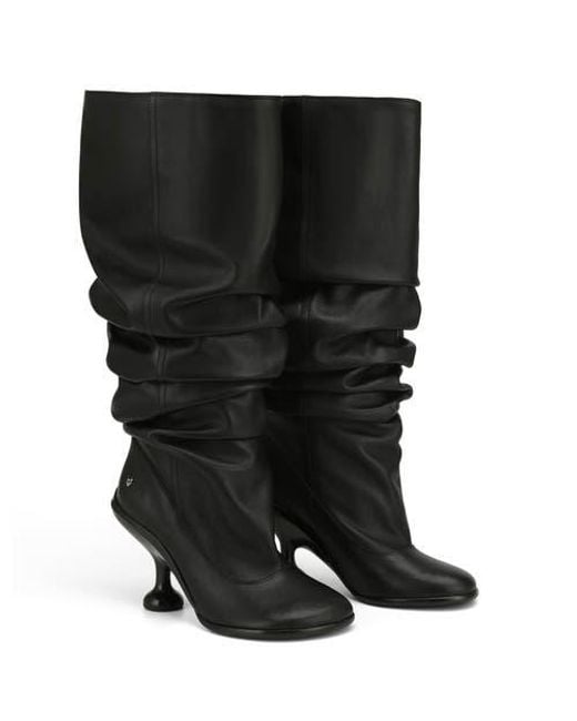 Naked Wolfe Black Boho Nappa Leather Boot