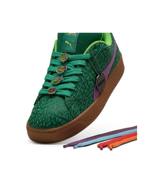 PUMA Green X Teenage Mutant Ninja Turtles Suede Xl Sneaker for men