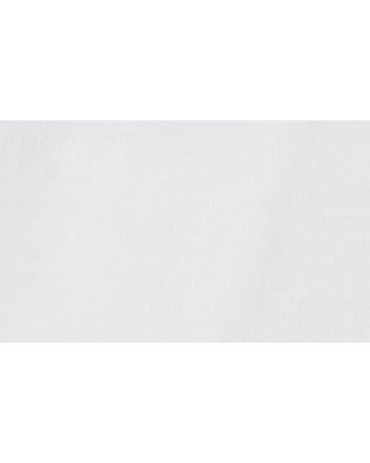 Marine Layer White Cali Oversize Pima Cotton Poplin Button-Up Shirt