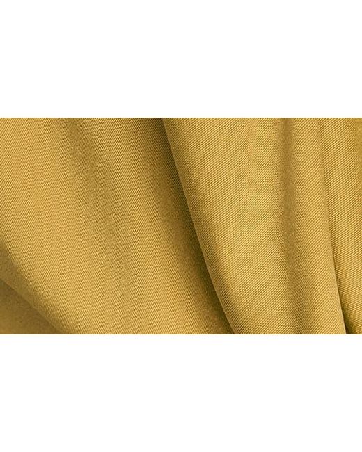 Donna Karan Yellow Twisted Sleeveless Gown