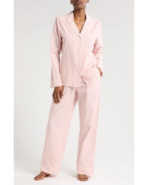 Nordstrom Pink Classic Cotton Pajamas