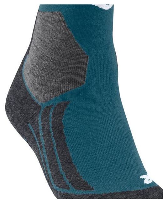 Falke Blue Sk2 Intermediate Ski Socks