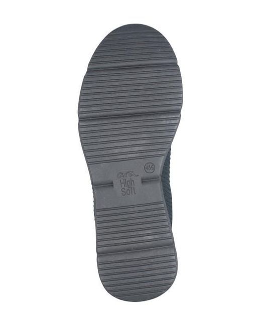 Ara Black Nassau Waterproof Slip-On Sneaker