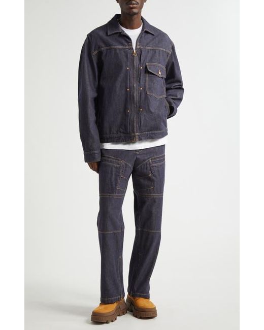 Moncler Genius Blue X Mercedes-Benz By Nigo Zip Hem Cargo Jeans for men