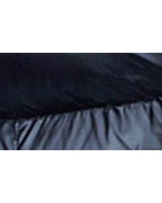 Mackage Blue Coralia Water Resistant Hooded 800 Fill Power Down Coat