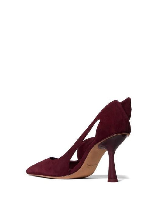 Kate Spade Purple Bunnie Pointed Toe Pump