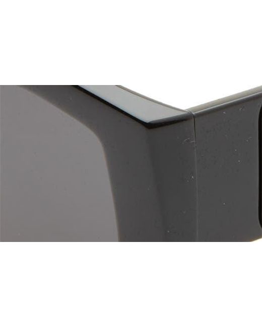 Versace Gray 53Mm Rectangular Sunglasses for men