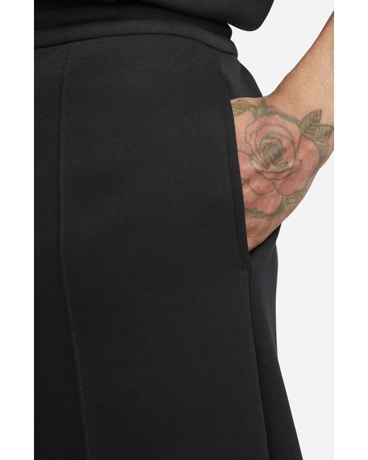 Nike Black Reimagined Tech Fleece Sweatpants for men