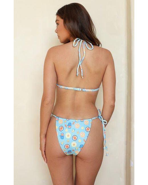 Dippin' Daisy's Multicolor Paris Cheeky Bikini Bottom