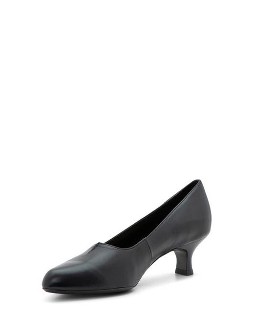 Ara Black Kit Kitten Heel Pump