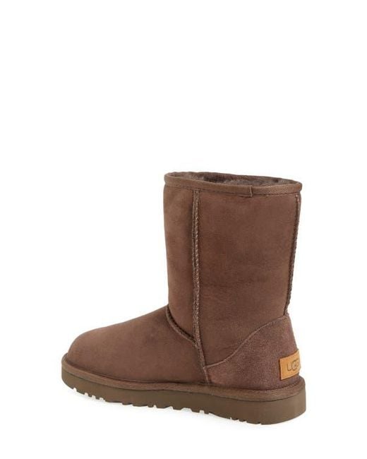 Ugg Brown Classic Ii Genuine Shearling Lined Short Boot
