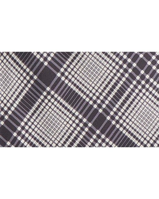 10 Crosby Derek Lam Multicolor Adelita Lattice Print Midi Dress