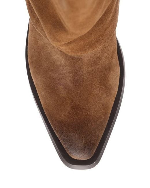 Ash Brown Lewis Knee High Boot