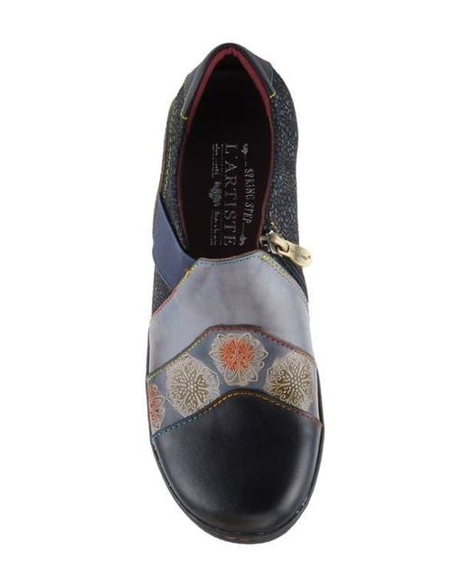 Spring Step Gray Lata Flat