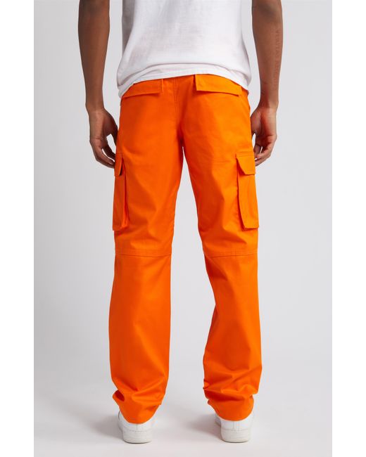 BBCICECREAM Orange Flagship Ii Cargo Pants for men