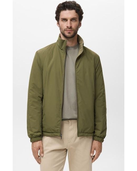 Mango Natural Reversible Water Repellent Jacket for men