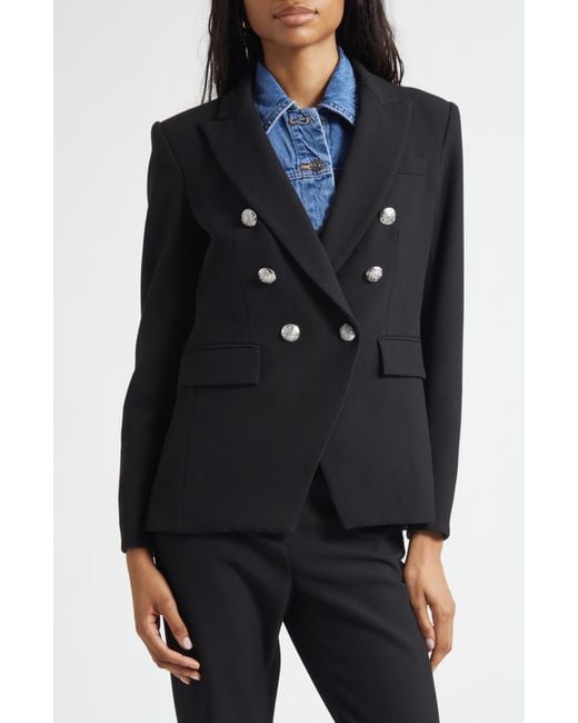 Veronica Beard Black Miller Dickey Jacket