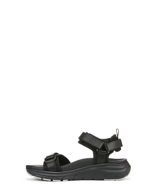 Vionic Black Walk Max Wanderer Sandal
