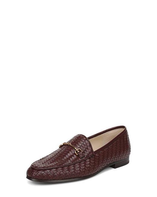 Sam Edelman Brown Loraineweave Bit Loafer