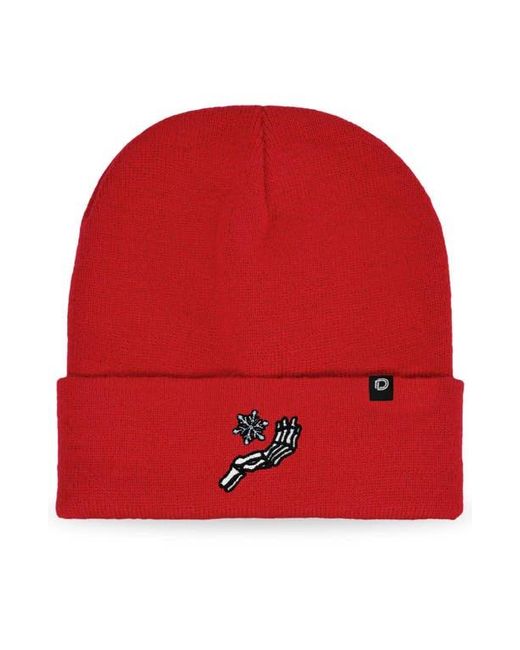 Alix Red Chill Touch Beanie for men