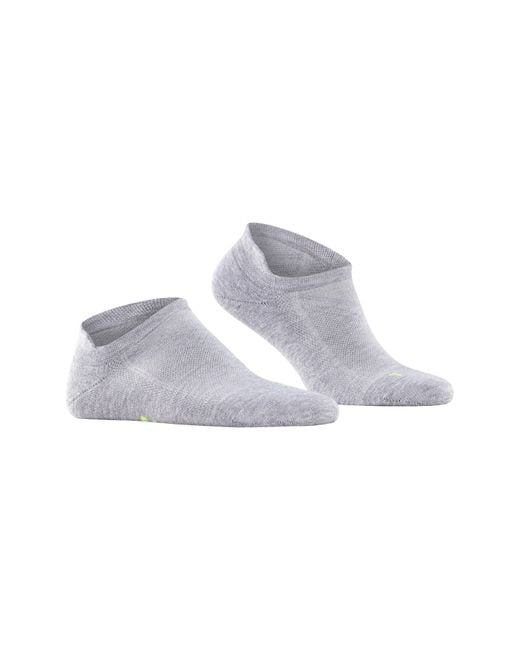 Falke Gray Cool Kick Performance Sneaker Socks for men