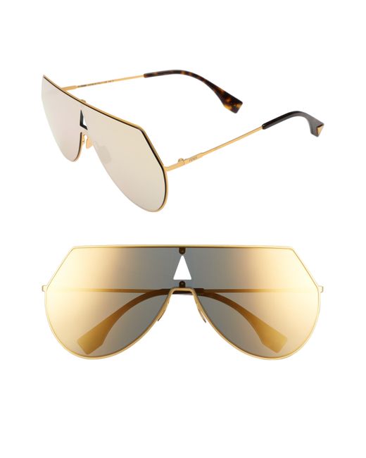Fendi eyeline on sale aviator sunglasses