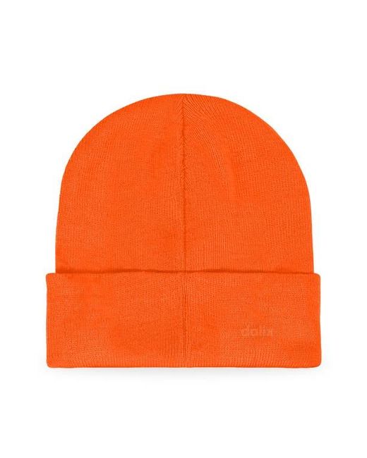 Alix Orange Lil Flower Beanie Cap