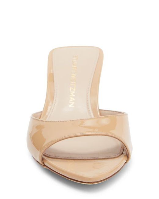 Stuart Weitzman Natural Lexington 50 Mule