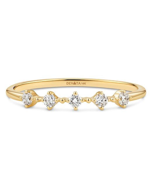 DEVATA Metallic Station Lab Grown Diamond Ring