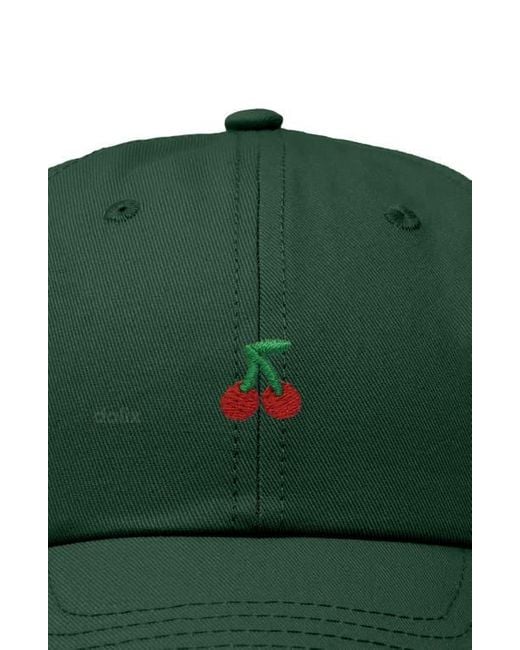 Alix Green Lil Cherry Dad Cap