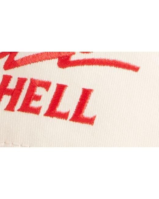 Friday Feelin Red Raisin' Hell Baseball Hat