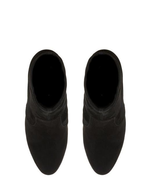 Dune Black Opticals Stretch Bootie