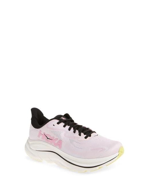 Hoka One One Pink Clifton 10 Running Shoe