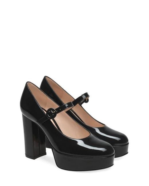 Gianvito Rossi Black Aurora Pump
