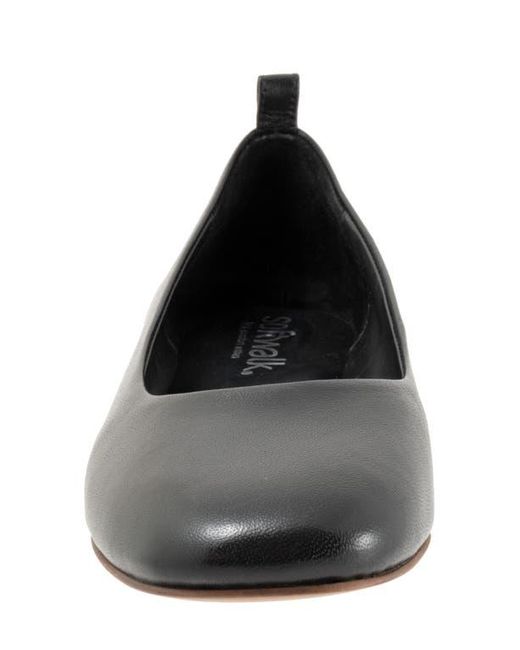 Softwalk® Black Kiris Flat