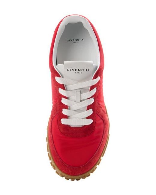 Givenchy Red Glide Low Top Sneaker for men