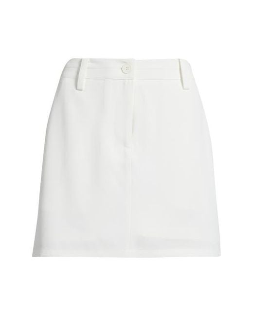 French Connection White Harry Suiting Skort