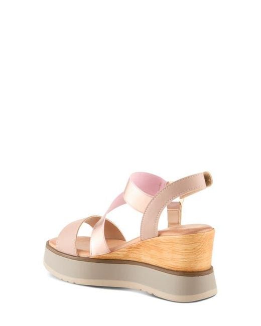 Spring Step Natural Nataly Wedge Platform Sandal