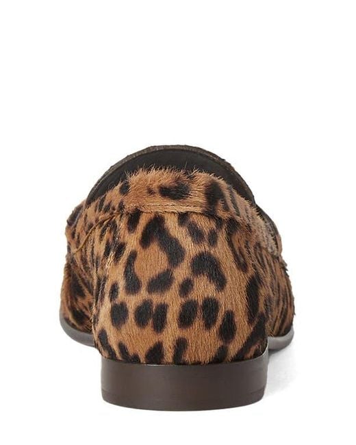 Fendi Brown Baguette Genuine Calf Hair Loafer